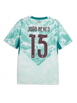 Moški Nogometna dresi replika Portugalska Joao Neves #15 Gostujoči SP 2026 Kratek rokav